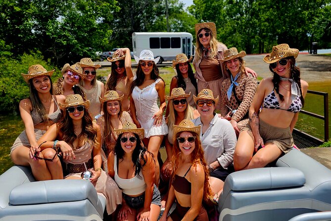 3 Hour 25ft Pontoon Party Boat with Captain up to 12 people - The 3-Hour Flow: Cruise Out, Party Cove Time, Then Tubes or Chill