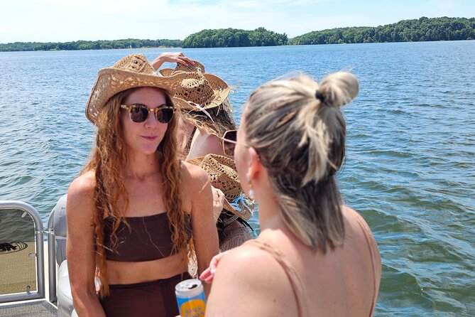30ft Double Decker Slide Party Pontoon on Percy Priest - 16 max - Captains and Confidence: The Real Reason People Rate It 5/5