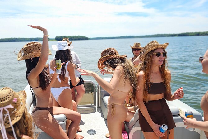 30ft Double Decker Triple Slide Party Boat with Captain up to 22 - Captain and crew energy: safety plus the party host factor