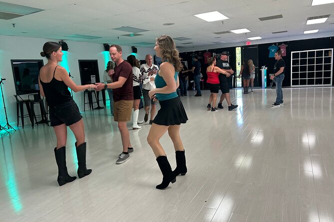 Beginner's Two Step and Country Swing Dancing Class - Where It Happens: The Turn Their Heads Studio Setup