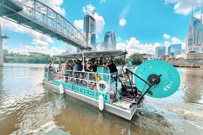 Downtown Nashville Pedal Pontoon Boat Cruise with Captain - Key things I’d clock before you book