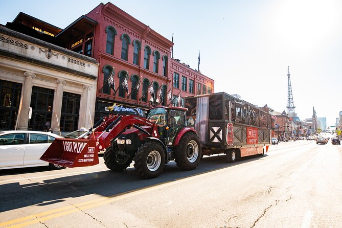 Downtown Nashville Public Party Tractor 21+ Only - Seats, Space, and the Crowd Vibe of Up to 40