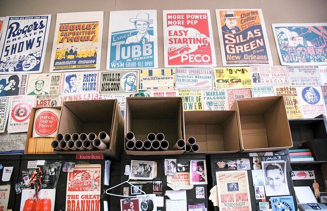 Hatch Show Print Studio Tour & Country Music Hall of Fame Combo - Key Highlights You’ll Actually Feel
