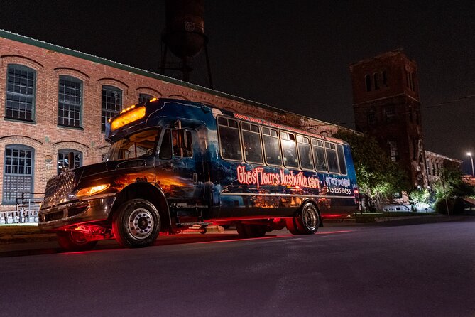 Haunted Nashville Night-Time Ghost Tour by Themed Bus - A Nashville Haunted Night Bus Ride That Prioritizes Stories