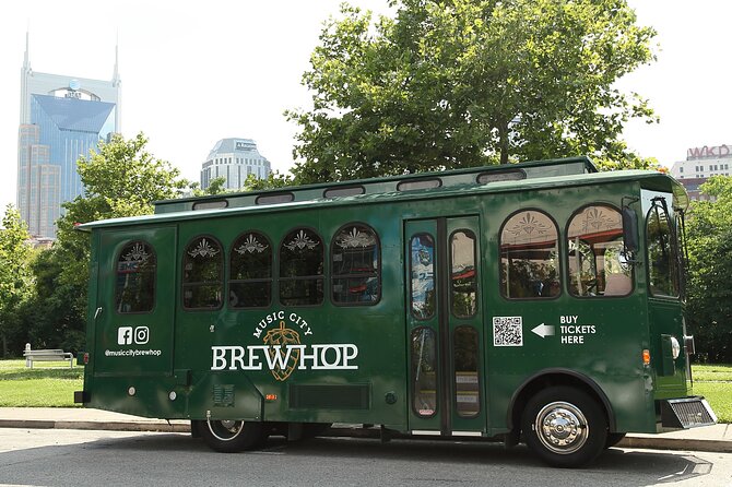 Hop-On Hop-Off Brewery Trolley Tour (West Loop) - Starting Point: Omni Nashville Hotel (5th Avenue Side)