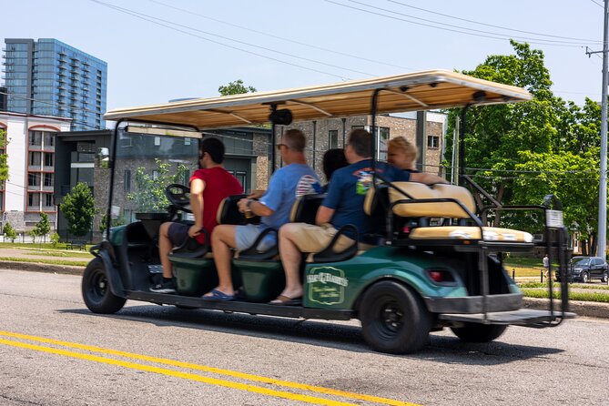 Legends & Landmarks History Tour by Golf Cart - Nissan Stadium Area: Sports Energy and Big-Event Scale