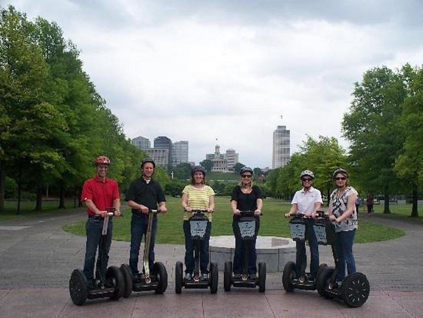 Nashville: BiCentennial Segway Tour - Rain plans and timing: staying flexible is part of the deal