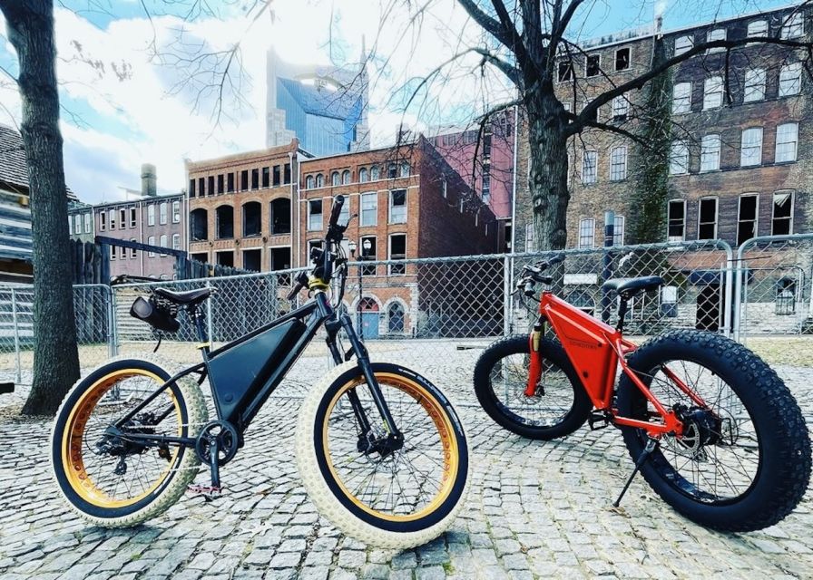 Nashville: Electric Bike 2-hour Tour - The ride setup: fat tires, helmets, and a snack plan