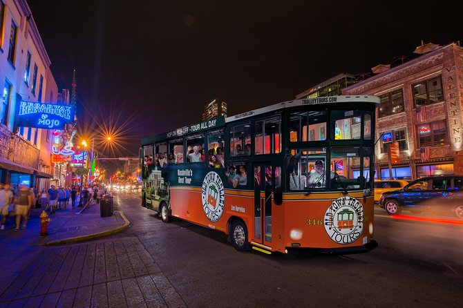 Nashville Evening Trolley Tour - Music Row under the lights: passing the names you’ll hear all trip