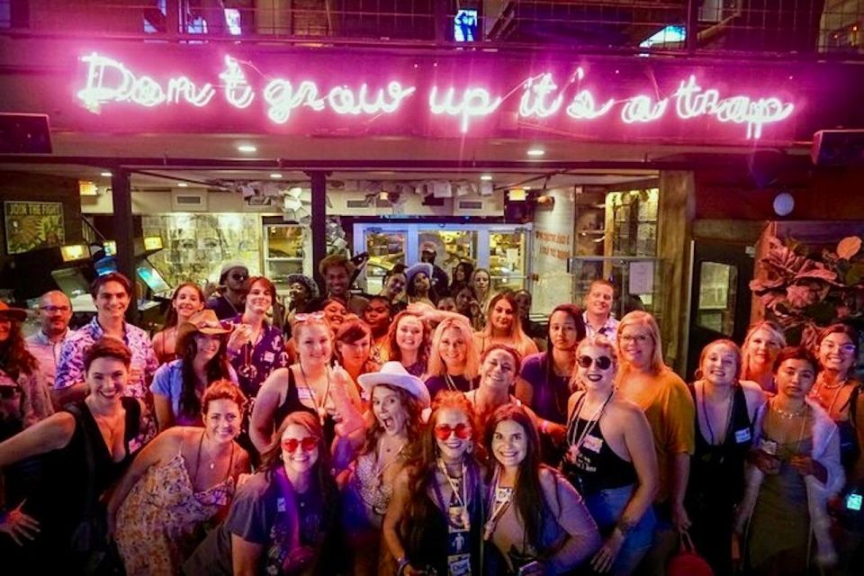 Nashville: Exclusive Entry and Special Offers VIP Bar Crawl - Welcome shot, drinking games, and the group-energy factor
