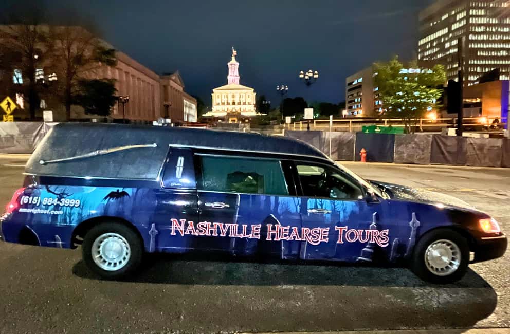 Nashville: Haunted Hearse Ghost Tour - A Lincoln hearse ride through Nashville’s darker side
