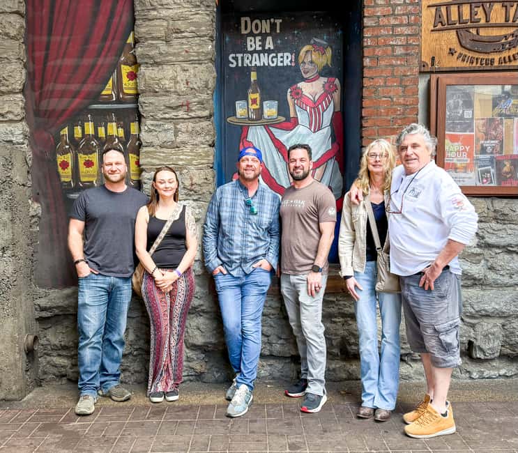 Nashville: Live Music Bar Crawl with Local Artists - Where You Start at Alley Taps (Printers Alley) and Why That Matters