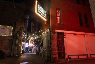 Nashville: Music City Ghosts & Hauntings Guided Walking Tour - Broadway at night, without the whole Broadway chaos