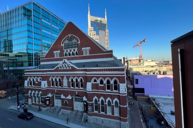 Nashville Music, History and Hidden Gems Tour - Ryman Auditorium and the country-music institution energy