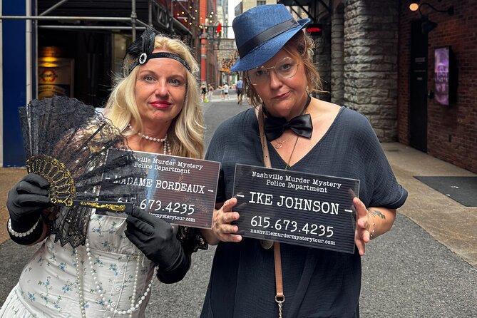 Nashville Noir: Murder Mystery Game & Pub Crawl - Standard Proof Whiskey Co: letters, lipstick stains, and clue work