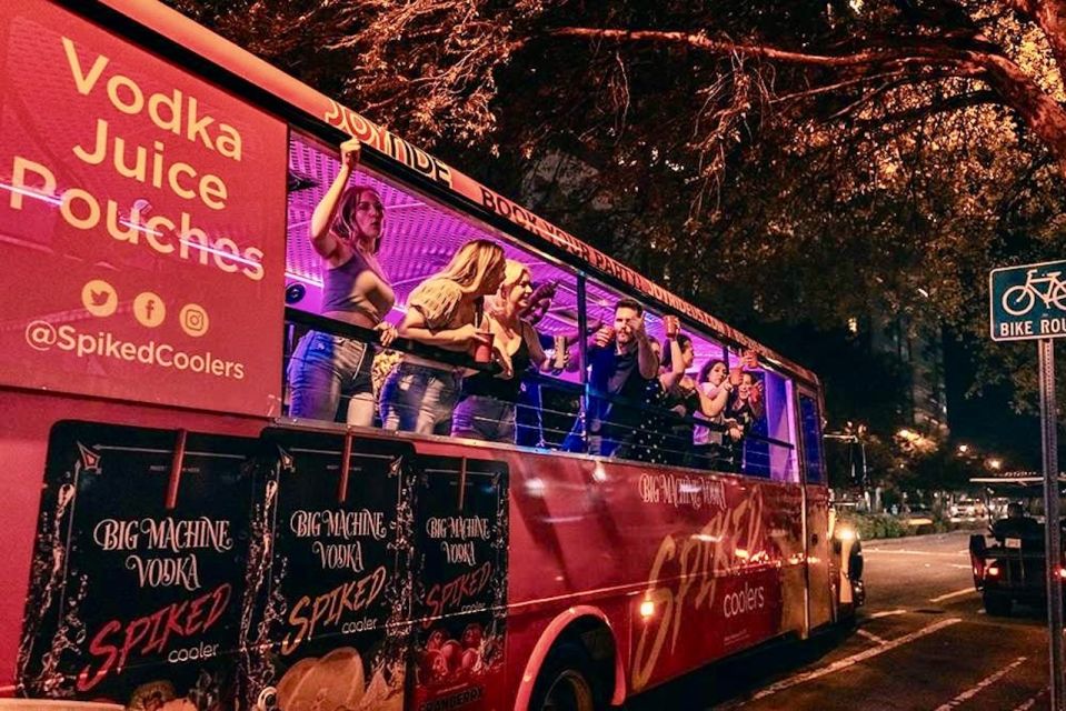 Nashville: Party Bus with DJ and Bar - Dress Warm and Go Easy on Food Plans
