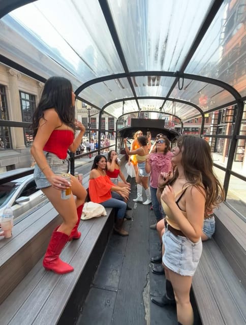 Nashville's Roofless Party Bus Tour / YeeHaw Party Bus - Reliability matters: what the rating and comments suggest