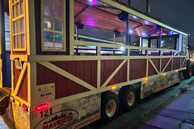 Night-Time Hayride Sightseeing Tractor Tour of Nashville - Price and What $59.47 Buys You