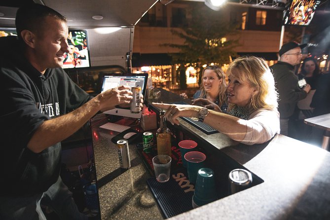 Private Open Air Party Bus with DJ & Bartender 21+ - Bathroom Break at a Bar: The Practical Pause