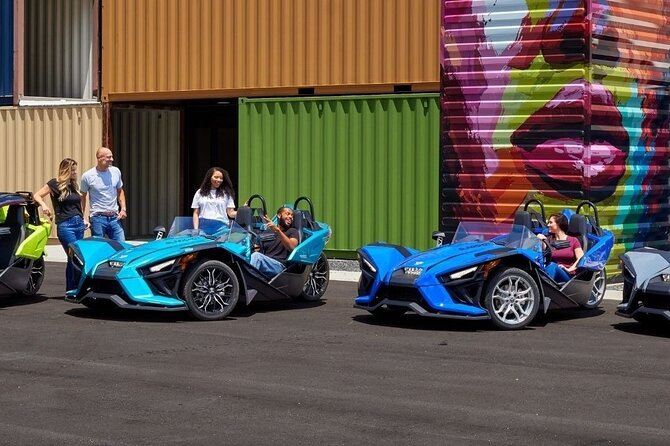 Slingshot Rentals of Nashville - What you do during the rental: downtown cruising with nearby add-ons